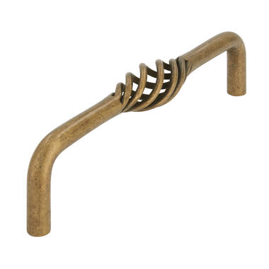 Meubelgreep brons look Cage 128mm 136x19x38mm