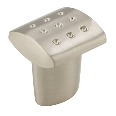 Meubelknop RVS look 20mm 20x20x24mm