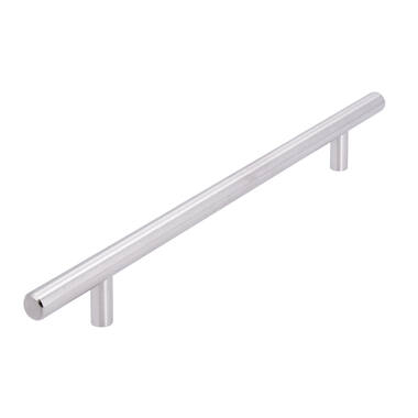 Meubelgreep RVS T-model 192mm 272x12x32mm