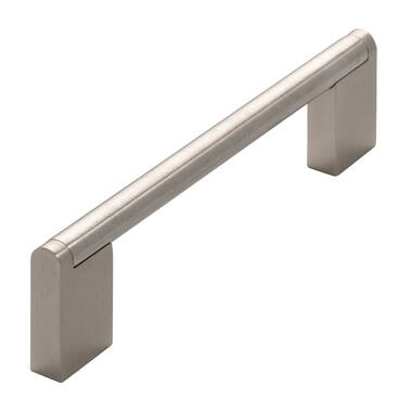Meubelgreep RVS 128mm zamac voeten 148x10x38mm
