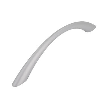 Meubelgreep aluminium look boog 128mm 163x10x28mm