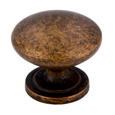 Meubelknop brons look 33mm 32x32x28mm