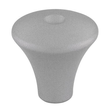 Meubelknop aluminium look 24mm 24x24x24mm