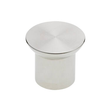 Meubelknop RVS Solid 25mm 25x25x21mm