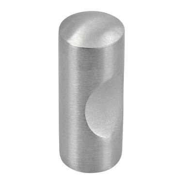 Meubelknop RVS 10mm 10x10x24mm