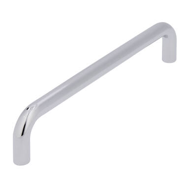 Meubelgreep chroom U-model 128mm 136x8x27mm