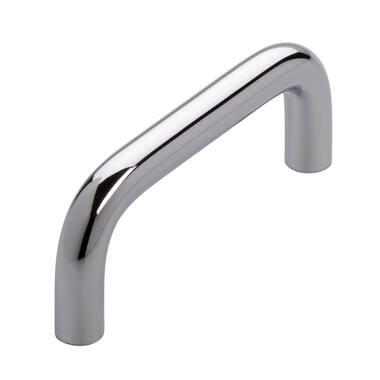 Meubelgreep chroom U-model 64mm 72x8x27mm