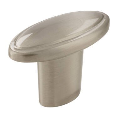 Meubelknop RVS look 35mm 34x16x26mm