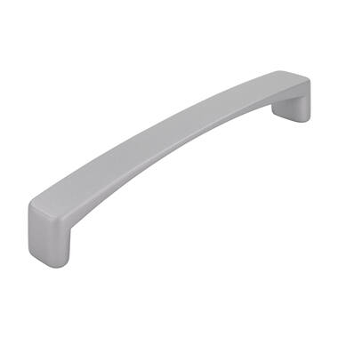 Meubelgreep aluminium look 128mm 136x16x23mm
