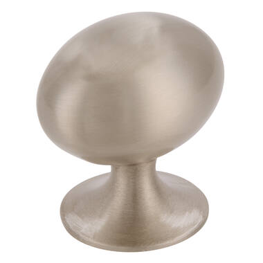 Meubelknop RVS look 30mm 30x22x31mm
