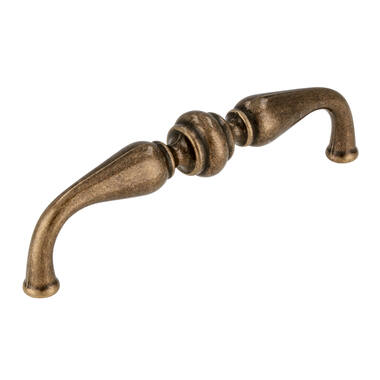 Meubelgrepen brons look 96mm 2 stuks 105x17x30mm