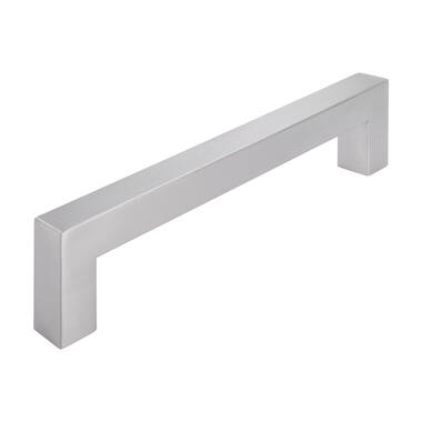 Meubelgreep RVS vierkant 160mm 175x15x40mm