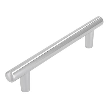 Meubelgreep chroom T-model 96mm 135x10x27mm