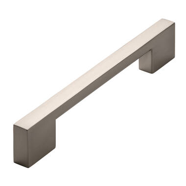 Meubelgreep RVS look 128mm 185x13x30mm
