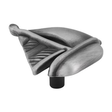 Meubelknop antiek ijzer look boot 59x48x29mm