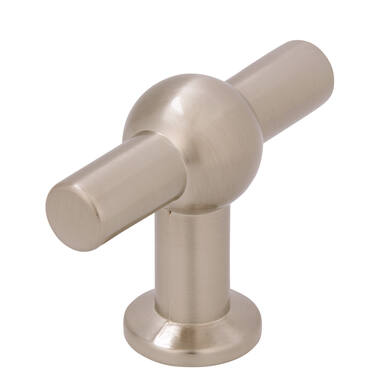 Meubelknop RVS look Chemin de Fer 60mm 60x22x45mm
