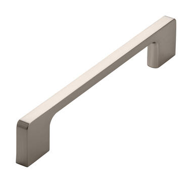 Meubelgreep RVS look recht 160mm 172x9x30mm