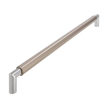 Meubelgreep RVS look Bauhaus 320mm 332x16x37mm