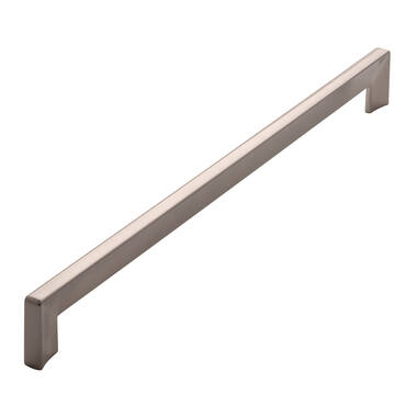Meubelgreep RVS look hoekig 320mm 328x10x36mm