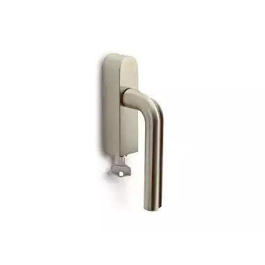 Draaikiep raamkruk Champagne PVD David Rockwell Eclipse DR100-DKLOCK-O Rechts Afsluitbaar