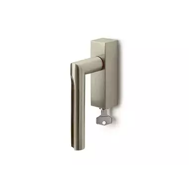 Draaikiep raamkruk Champagne PVD David Rockwell Eclipse DR103-DKLOCK Links Afsluitbaar