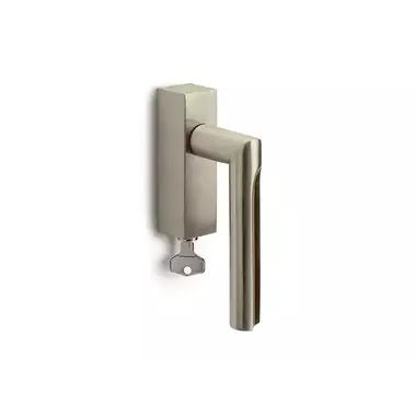 Draaikiep raamkruk Champagne PVD David Rockwell Eclipse DR103-DKLOCK Rechts Afsluitbaar
