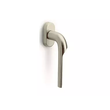 Draaikiep raamkruk Champagne PVD Gensler Rivio GL100-DK-O links