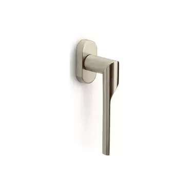 Draaikiep raamkruk Champagne PVD Gensler Rivio GL101-DK-O links