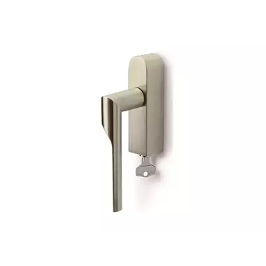 Draaikiep raamkruk Champagne PVD Gensler Rivio GL101-DKLOCK-O rechts