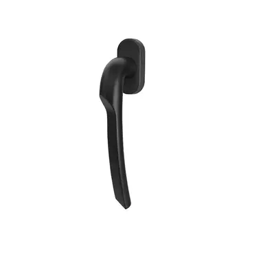 Draaikiep raamkruk Mat zwart PVD Formani Gensler Rivio GL102-DK-O rechts