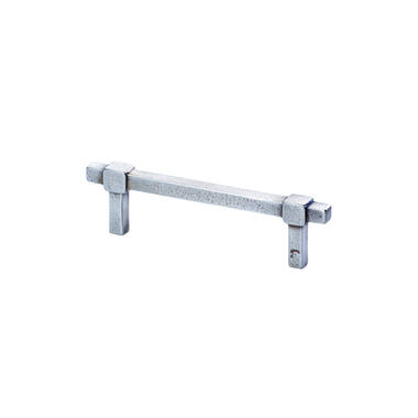 Meubelgreep Verzilverd Jolie Cross 128mm, hoh 96mm