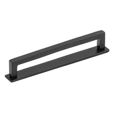 Achterplaat voor meubelgreep Essence Zwart 170mm, hoh 160mm