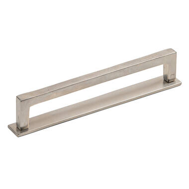 Achterplaat voor meubelgreep Essence Verzilverd 170mm, hoh 160mm