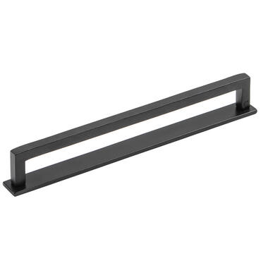 Achterplaat voor meubelgreep Essence Zwart 234mm, hoh 224mm