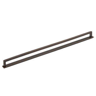 Achterplaat voor meubelgreep Essence Verbronsd 490mm, hoh 480mm