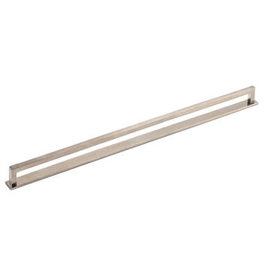 Achterplaat voor meubelgreep Essence Verzilverd 490mm, hoh 480mm