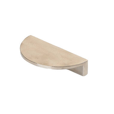 Meubelknop Verzilverd Virge 120mm