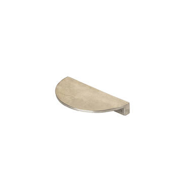 Voordeurknop Verzilverd Virge 218mm
