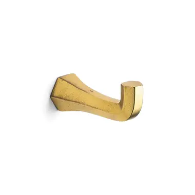 Kapstokhaak Messing Six Fois It's a Roel 20mm 20x27x45mm Aged Gold