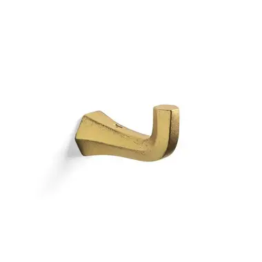 Kapstokhaak Messing Six Fois It's a Roel 26mm 26x30x65mm Aged Gold