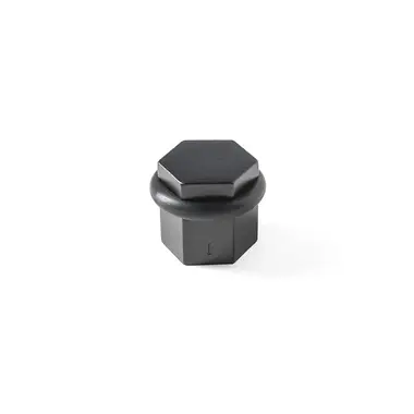 Deurstopper Zwart Six Fois It's a Roel 58x31x30mm VLOER Black