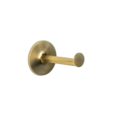 Toiletrolhouder Messing Six Fois It's a Roel lengte 123mm Aged Gold hoh 83mm