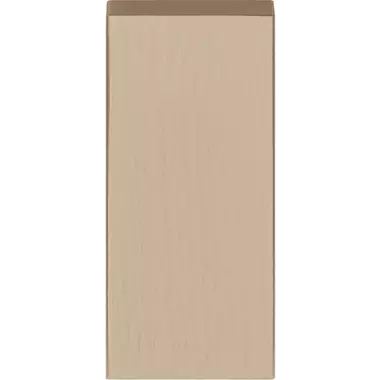 Blindrozet PVD licht brons Square LSQB32 rechthoekig