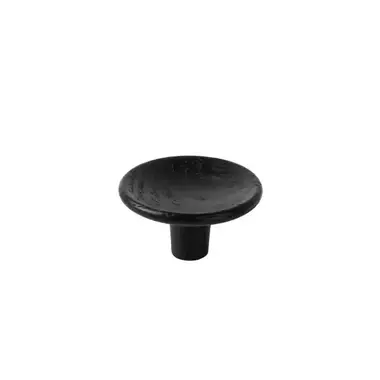 Meubelknop Zwart Disc 38mm