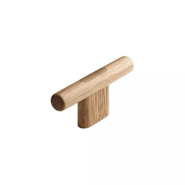 Meubelknop Eiken  T-greep Join 80mm