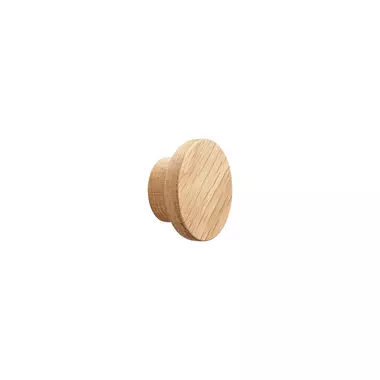 Meubelknop donker Eiken Circle 50mm