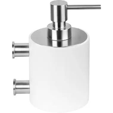 Zeepdispenser RVS/Wit One Piet Boon PB503 Muurbevestiging