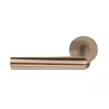 Gatdeel Links PVD licht brons Inc Piet Boon op verende rozet PBI101-G