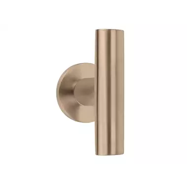 Deurknop vast op rozet PVD licht brons Inc Piet Boon PBI103V/53