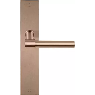 Deurkruk op schild PVD licht brons One Piet Boon PBL15P236SFC